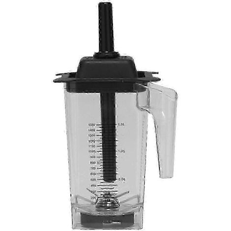 Bol mélangeur de 1,5 L avec poussoir (pièce de rechange pour blender/extracteur de jus JTC TM-800A/800)