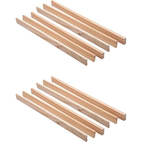 12 PièCes Guide de Bâton de Roulement de Boue Guide de Garde-Boue Bandes de Bois Bricolage Garde-Boue en CéRamique Outil de Formation Outil de Poterie D'Enseignement (1/5)