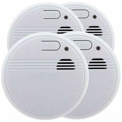 ZVD - Plaque magnétique adhésive pour détecteur de fumée, 3 supports magnétiques autocollants, installation sans perçage ni vis pour tous les détecteurs de fumée et alarmes incendie - Fei Yu (1/3)