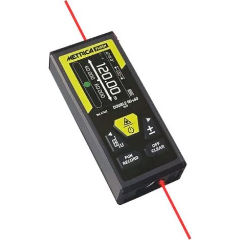 Telémetro doble Alu 60 + 60 m - METRICA - 61662