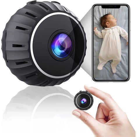Mini caméra espion, caméra sans fil HD 1080p cachée avec vision nocturne et détection de mouvement (1/5)