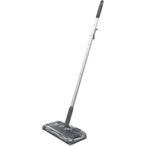 Black+Decker Batteriebetriebener Besen de Lithium 7.2V 1.5Ah, 300ml Tank, mit drehbarem Kopf, 60 Minuten de Autonomie und volle Aufladung in 10h auf der Basis, PSA215B-QW