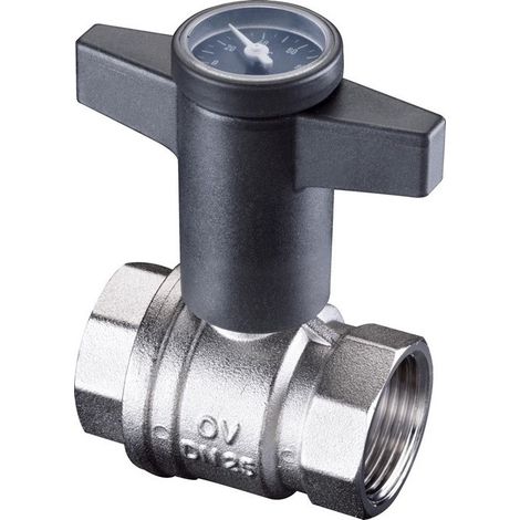 RUBINETTO OPTIBAL FF DN20 CON TERMOMETRO