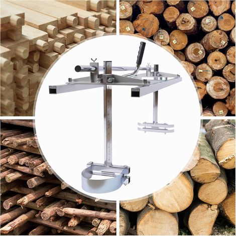 48 pouces Tronçonneuse Moulin Scie mobile, Tronçonneuse portable en aluminium, Fraisage de planchage, Accessoires de tronçonneuse Outils Moulin de tronçonneuse pour le travail du (1/5)