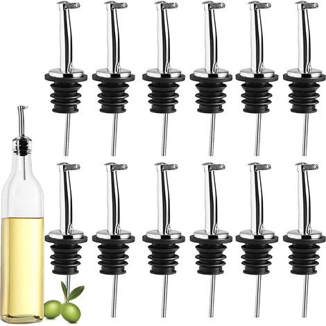 Verseur à vin, cadeau pour la fête des pères, bouteille d'huile d'olive, de sirop de café et de vinaigre-AquaForge (1/5)