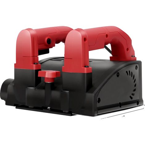 Machine à parois électrique, moteur de 1200W, profondeur de rabotage réglable (1/2)