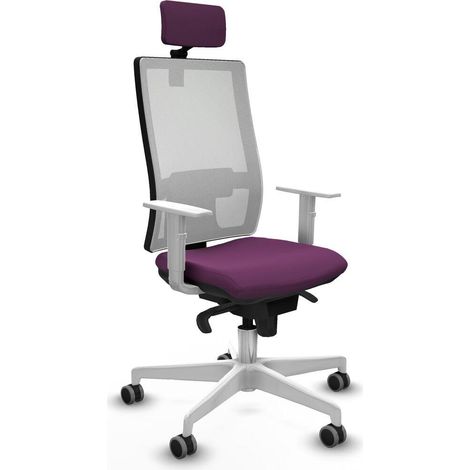 piqueras-y-crespo Sedia Ergonomica Viola Comfort Ufficio
