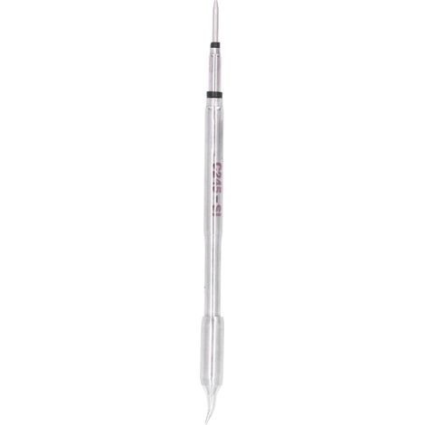 Pointe à souder en alliage de cuivre C245 pour station de soudage JBC, compatible manche T245 - Longueur 100mm