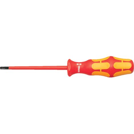 WERA TORX-Schraubendreher VDE 167 i T 25 x 100 mm, isol., zinkphosphatiert
