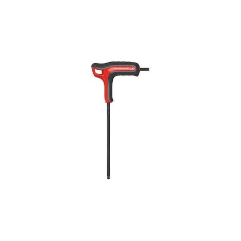 Facom – Clé Allen en nez sphérique 3mm – Accès facile dans espaces restreints – Capacité de levée 3 tonnes – Hauteur levée 533mm