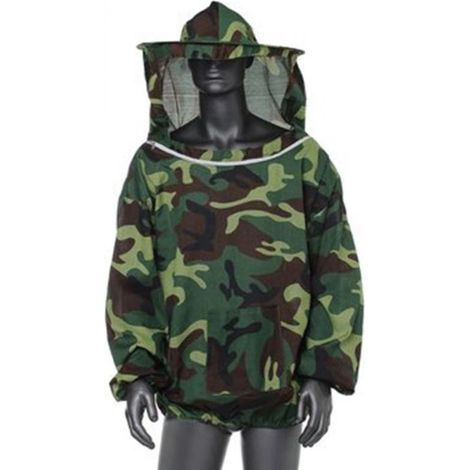 Beekeeping Equipment Tool, Beekeeping Suit .Anti Bee for Beekeeping Beekeeper - Green Camouflage (1/5)