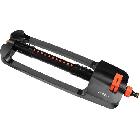 Dnipro-M Aspersor Rectangular S312, Riego hasta 318 m², Anchura y Longitud Regulables, Plástico ABS Antiimpacto, Filtro Metálico, 27 l/min (1/3)