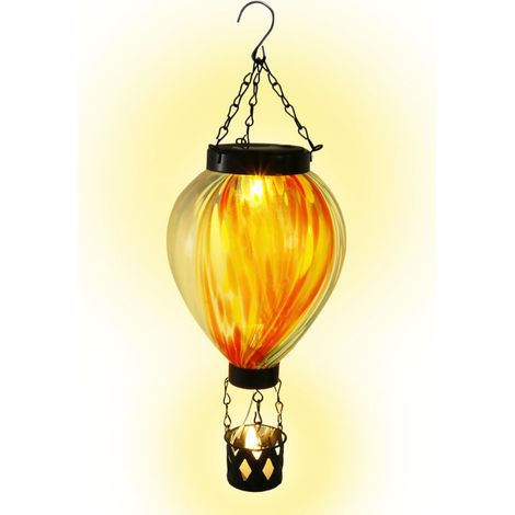 Lumières Solaires Montgolfière pour Extérieur - Lanterne Décoration Patio - (1/5)