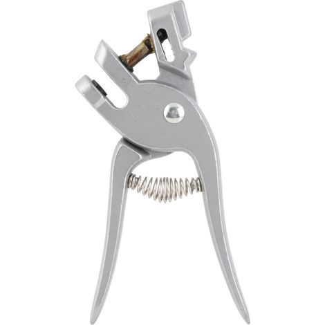 Pince à oreilles en alliage d'aluminium pour porcs, marqueur de trous pour bétail, outil de perçage pour identification animale (1/5)