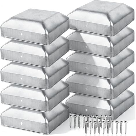 Tapa de Poste Tapas para Postes de Madera 80x80MM Capuchons 10PCS (1/5)