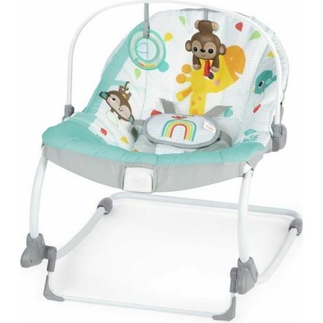 Bright Starts Wild Vibes Wippe für Babys, vielseitig einsetzbar