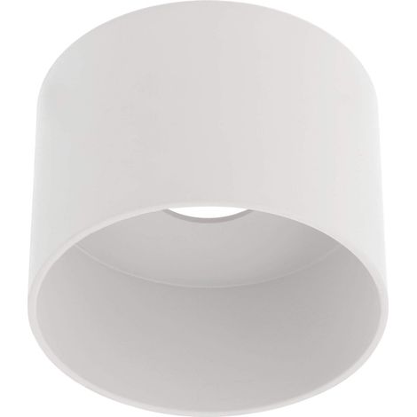 Plafonnier rond en aluminium Blanc 120 x 85 IP20 ES111 GU10 (1/3)