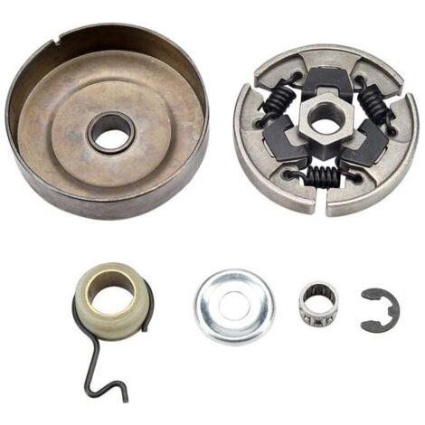 Kit Frizione con Pignone per Stihl 017 018 021 023 025 / MS170 MS180 MS210 MS230 MS250 - Ricambio per Motoseghe - Include Frizione, Pignone, Molla e Viti