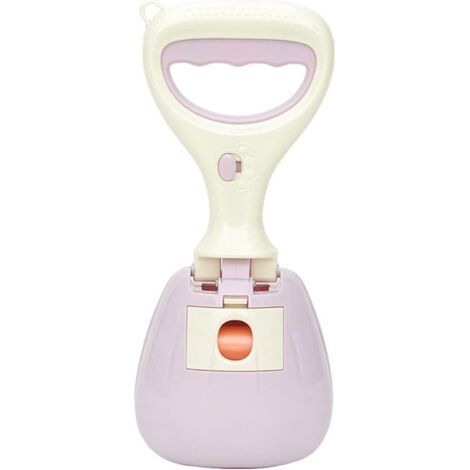 QORVA-Fournitures pour Animaux Peach Pooper Scooper Poop Scoop Chien Pick UP Outil DE Nettoyage DE Nettoyage DE DÉCHETS DE Chien