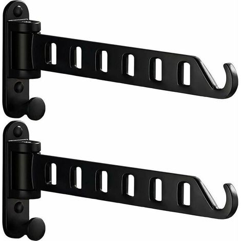 Green Mobility – Porte-manteau mural – Lot de 2 – Convient aux chambres, balcons et salles de bains (1/5)