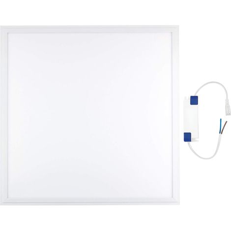 Pannello LED 60X60cm Incasso Soffitto Quadrato Luce Fredda Cornice Bianca 48w (1/5)