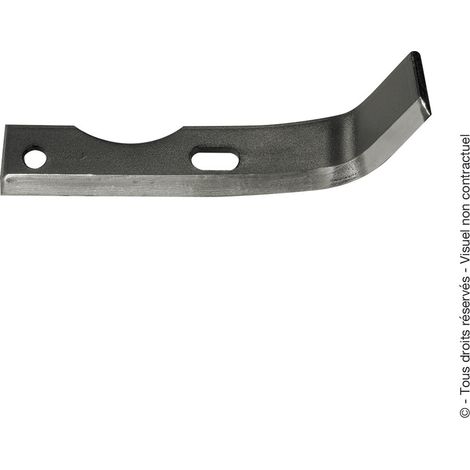 Couteau de fraise sarcleur universel 160 mm droite fabriqué en France