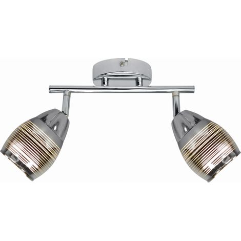 Plafoniera Candellux Milton 92-41265 cromo 2xE14 39cm