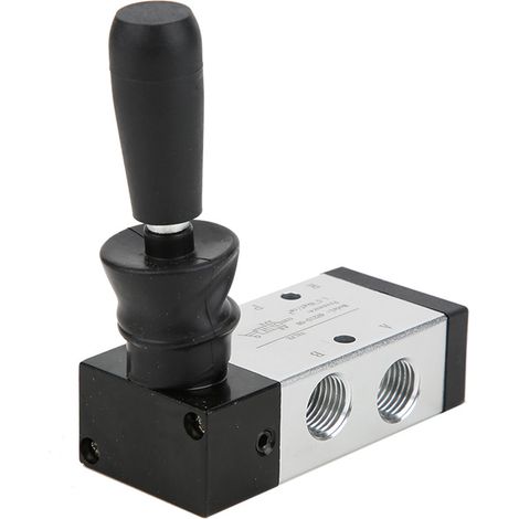 Vanne de commande manuelle pneumatique à 5 ports et 2 positions, à levier manuel, 00,8 MPa (4H210-08) (1/5)