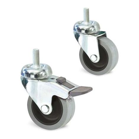 Roulette industrielle Guitel Hervieu, Acier galvanisé, Ø 80mm, 40kg ( Prix pour 1 )