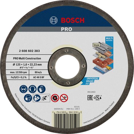 Bosch 2 608 602 383 accessorio per smerigliatrice angolare Disco di smerigliatura