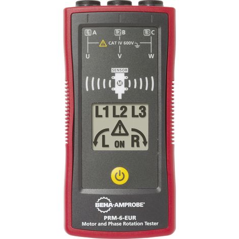Beha Amprobe PRM-6-EUR Drehfeldmessgerät CAT IV 600 V LCD (1/5)