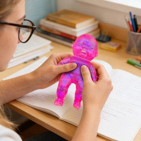 NeeDoh Schneeball-Quetschspielzeug – Ein Schneeball-Quetschspielzeug, das Stress abbauen kann. (1/5)