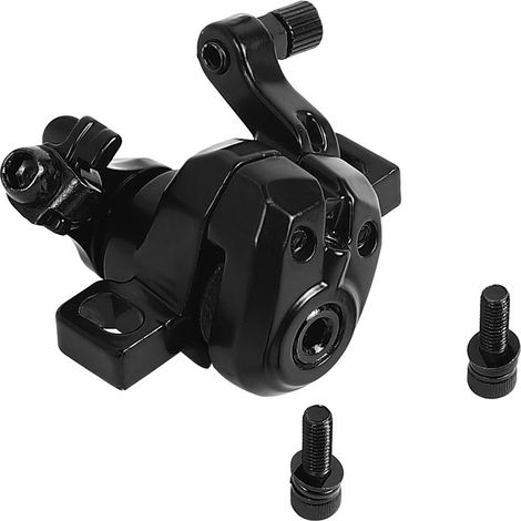 Convient pour le frein à disque du scooter électrique M365, frein à disque de roue avant et arrière gauche noir. (1/5)