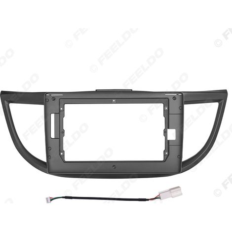 Kit de cadre polyvalent adapté aux modèles Honda CR-V 2012-2016 avec système de navigation Android grand écran et modification du panneau de haut-parleurs.