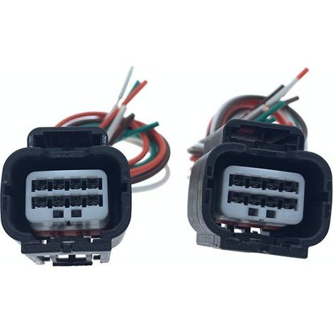 Connecteur d'origine pour radar de recul Honda Crosstour, Civic, CRV, Spirior, nouveaux phares LED -- JB1948-8P