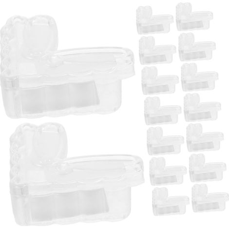 20 protège-coins pour meubles, silicone, pour table et bureau (1/5)