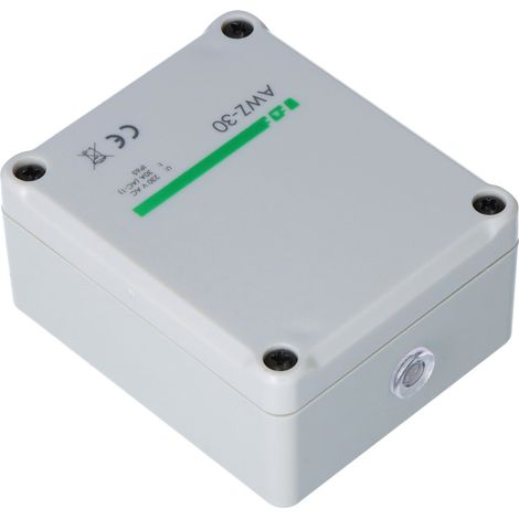 Interrupteur crépusculaire AWZ-30 I=30A, boîtier hermétique, boîte de jonction intégrée
