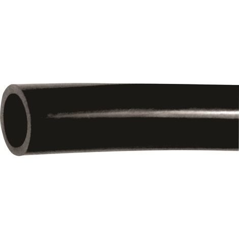 Tuyau à air RS PRO, 6mm x 4mm x 50m Noir en Polyuréthane ( Prix pour 1 )
