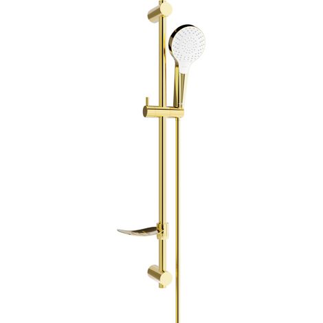 Mexen DF05 ensemble de douche coulissant, doré - 785054582-50 (1/2)