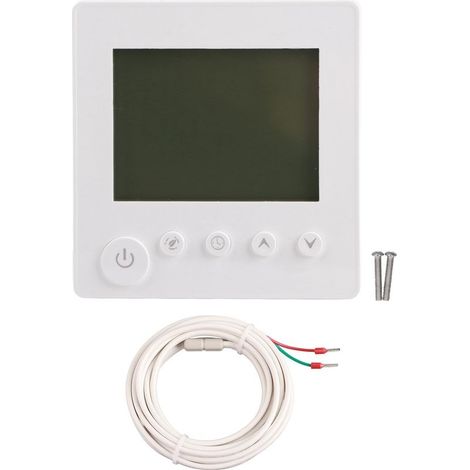 Thermostat smart with screen LCD, keyboard AC 95-240V 16HAS for Thermostat of heating electric household (1/5)