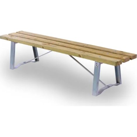 Panca Boschetto 253 Giochipark legno pino cm190x52x45h kg32 bulloneria acciaio
