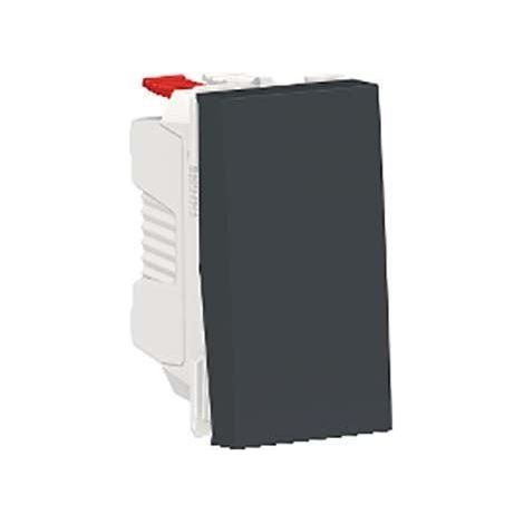 Interruptor 1 modulo antracita SCHNEIDER NU310154