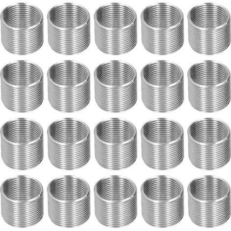 Kit de réparation de filetage 20 pièces M14 x 1,25, insert à bague spirale, douille d'expansion pour filetage 1,5D