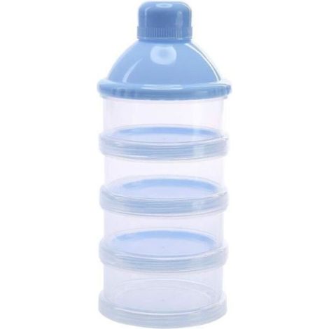 4 Boite Doseuse Poudre de Lait, Bébé Boîte alimentaire Distributeur de lait en Poudre / Boîte de Lait / Poudre de Lait (1/4)