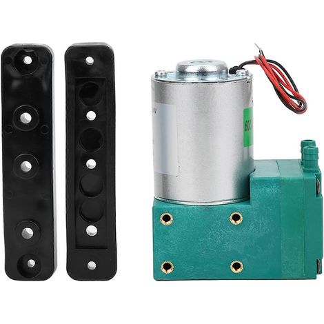 Mini pompe à vide, débit élevé, faible niveau sonore, -65-150 kPa, 12 W, 10 L/min, 12 V CC/24 V CC/220 V CA (1/5)