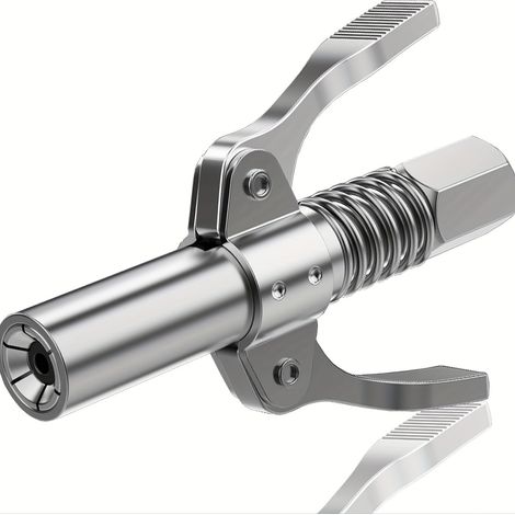 Buse de pistolet à graisse haute pression avec pince de verrouillage, buse autobloquante et étanche, buse pneumatique/électrique, à commande manuelle.