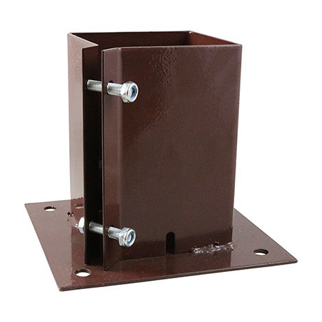 TIMCO Bolt Down Post Support Bolt Secure Oxide Red - 150mm