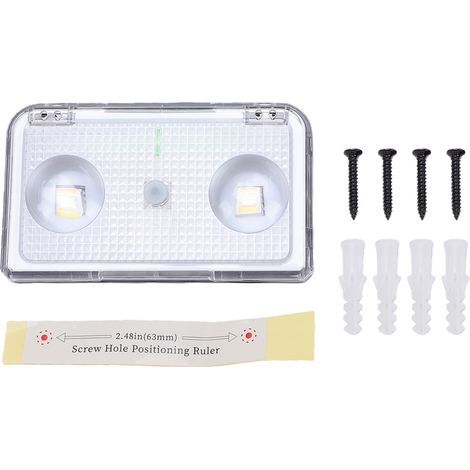 Solar-Außenleuchten, Wandleuchten mit 600 mAh Akku, IP65 regensicher, ABS-Material, helle LED für Gehwege, Zäune und Terrassen, warmweißes Licht mit 3 Modi. (1/5)