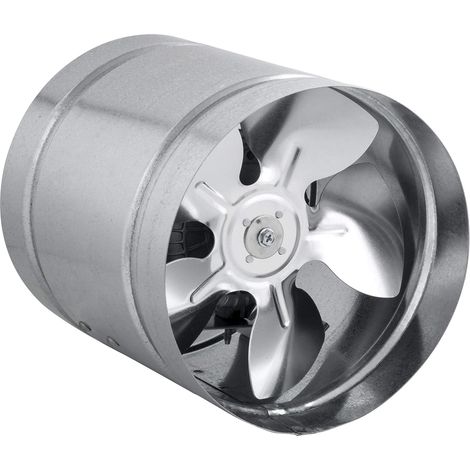 Acier inoxydable Ventilateur de tuyau axial pour air/extractible en acier galvanisé Ventilateur canal(150mm) (1/5)