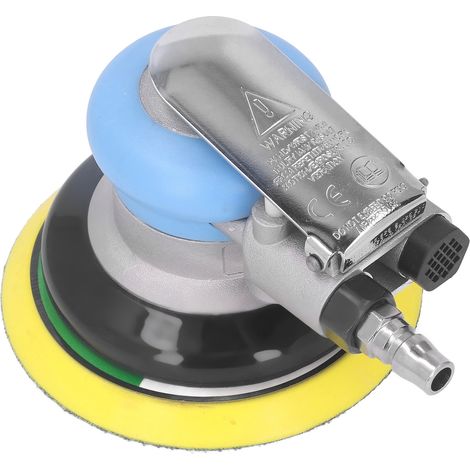 Ponceuse pneumatique orbitale 5 pouces, 12 000 tr/min, pour véhicules et meubles.